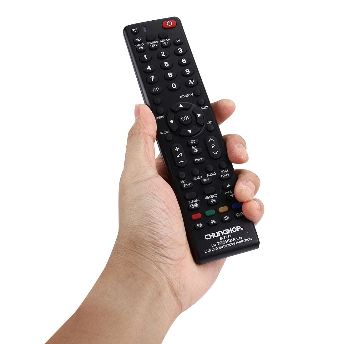 Chunghop T919 Universal Remote Control For Toshiba Led Lcd And 3D Television