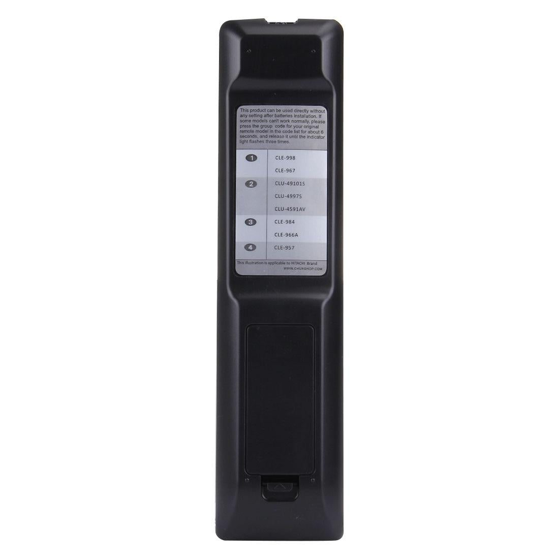 Universal Remote Control For Hitachi Led Lcd And 3D Televisions