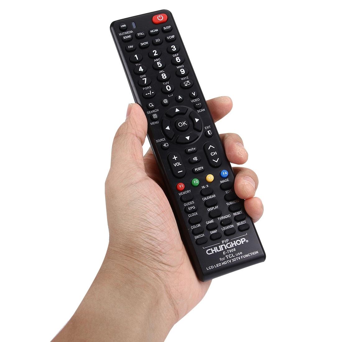 Universal Remote For Tcl Led Lcd Hdtv 3Dtv Chunghop T908 Multi Device Control
