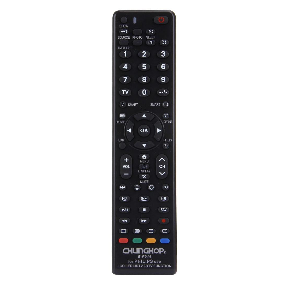 Universal Remote For Philips Led Lcd 3Dtv Easy Control And Convenience