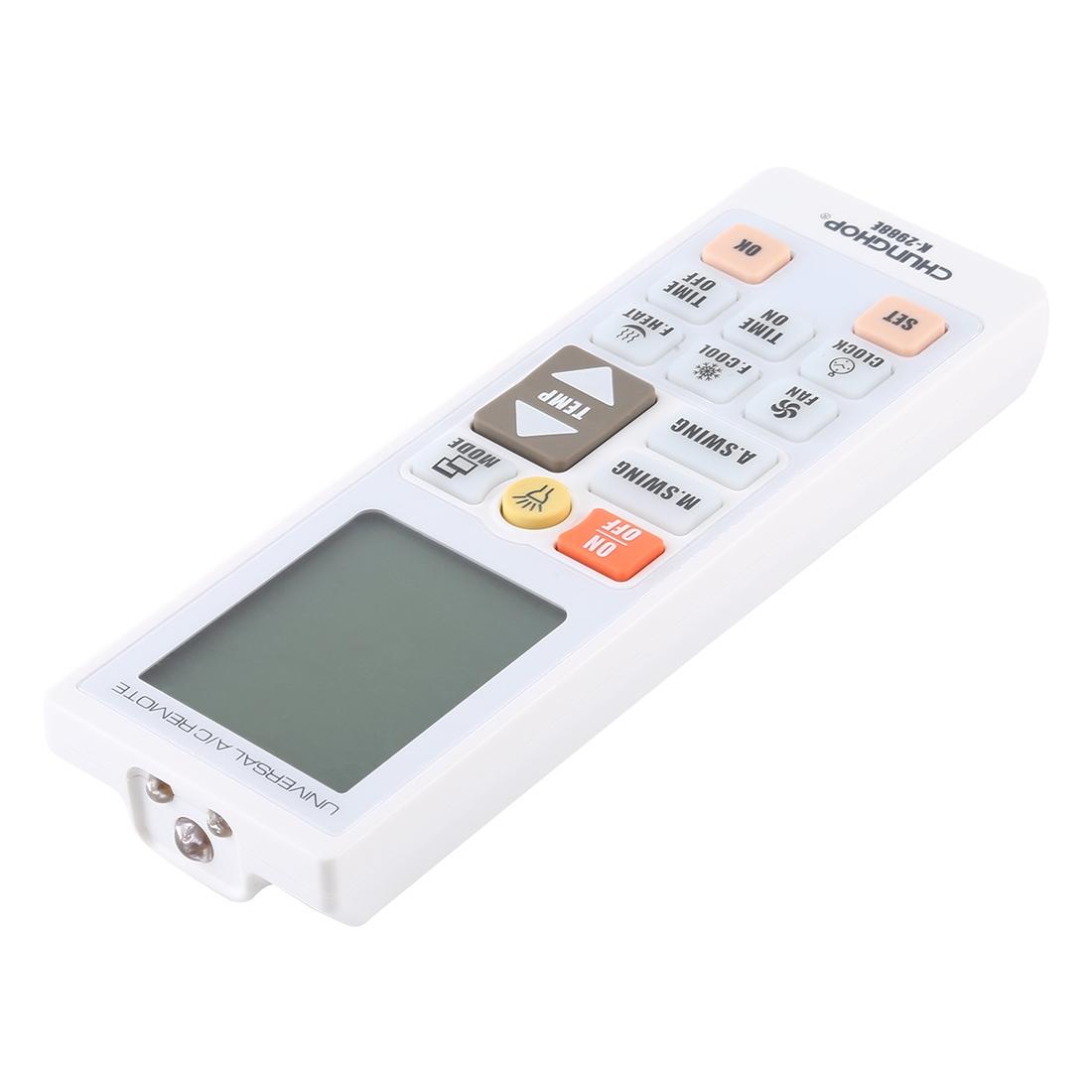 Chunghop K 2988E Universal Air Conditioner Remote Controller With Flashlight