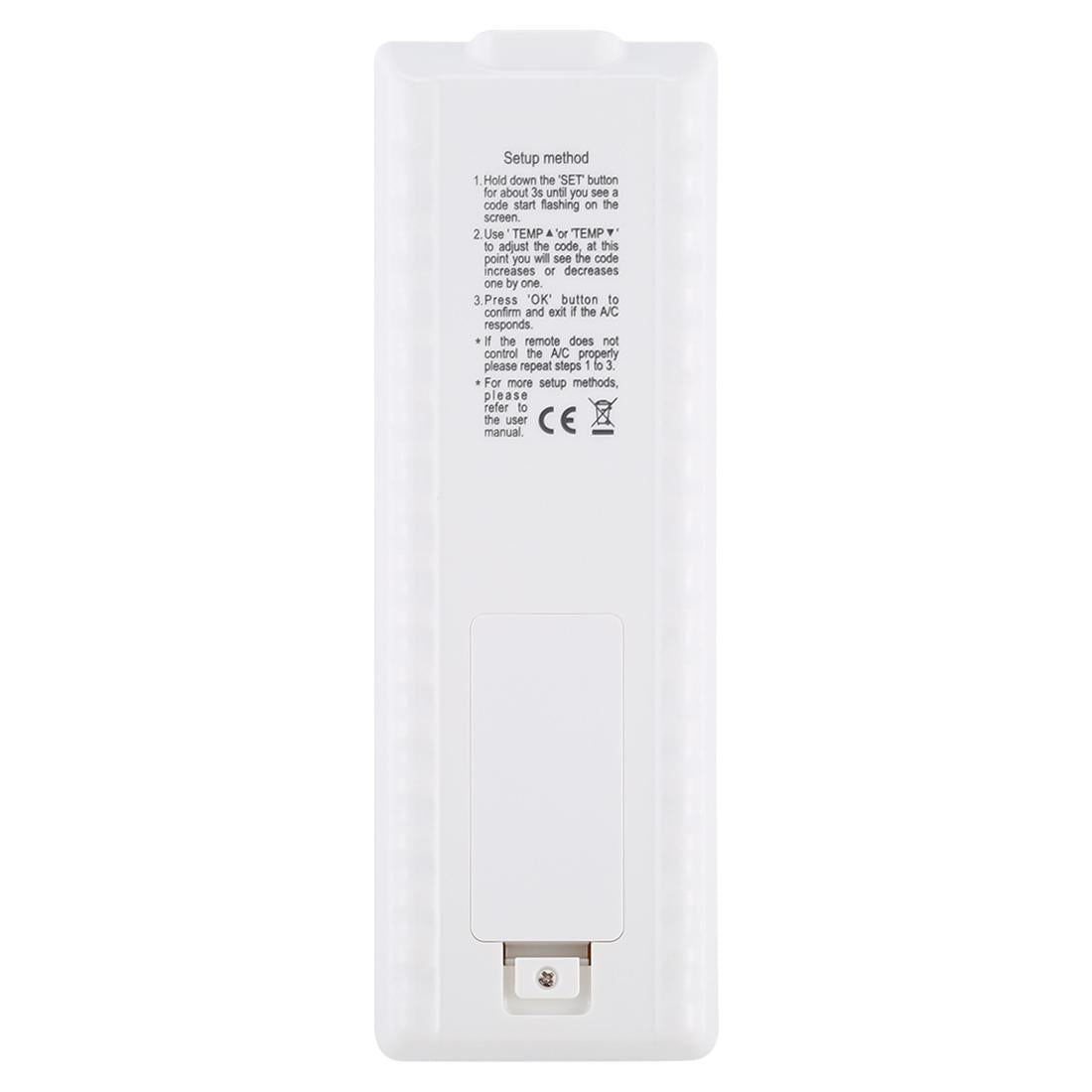 Chunghop K 2988E Universal Air Conditioner Remote Controller With Flashlight