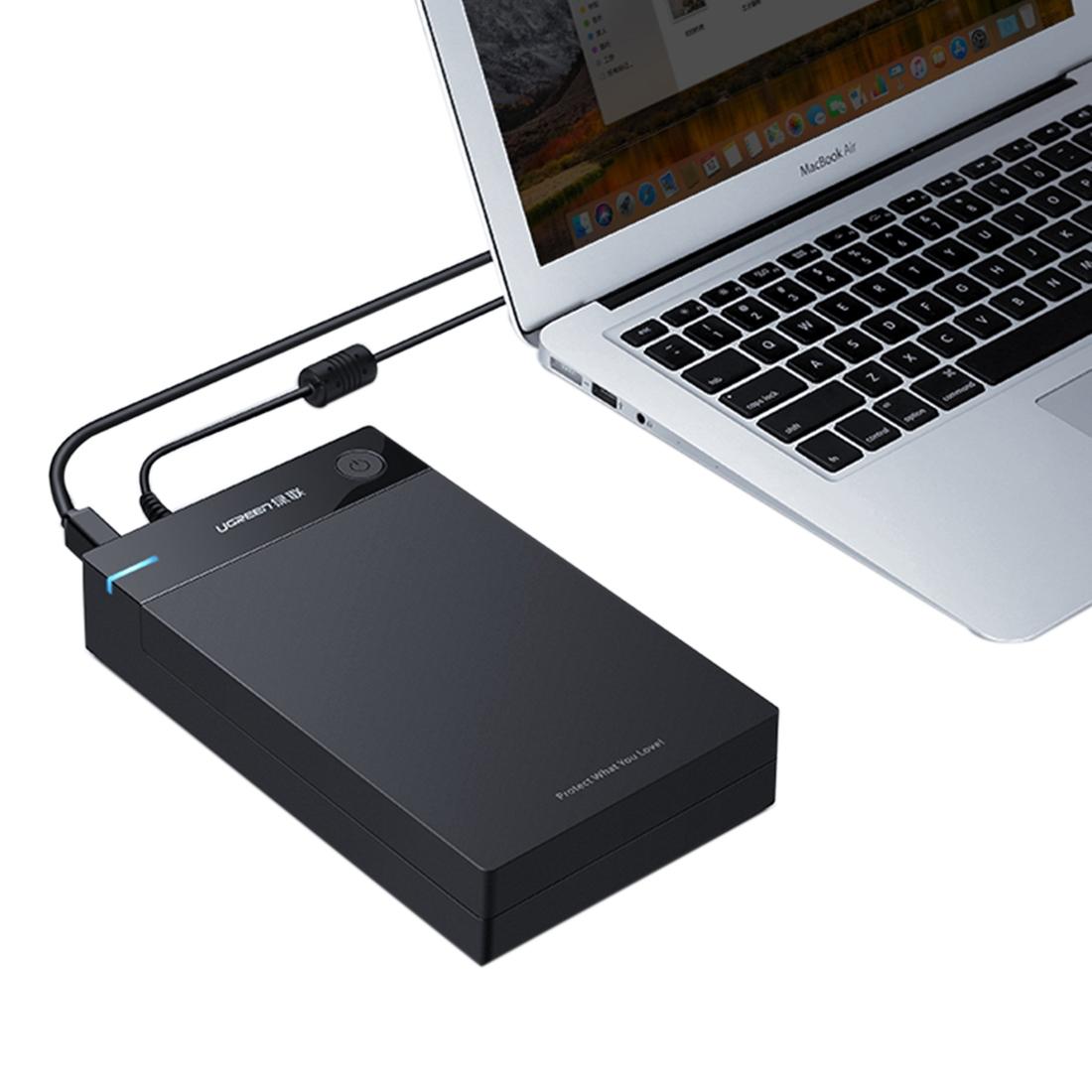 Usb 3.0 Sata Ssd Adapter For 2.5 Inch And 3.5 Hdd Enclosure