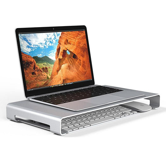 Premium Aluminium Alloy Monitor Stand For Organised Desktop Space
