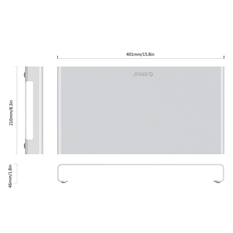 Premium Aluminium Alloy Monitor Stand For Organised Desktop Space