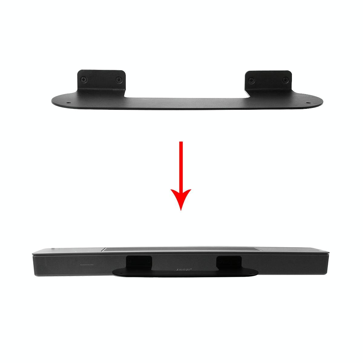 Bose Audio Soundbar Wall Mount Bracket For 550 Durable Metal Design