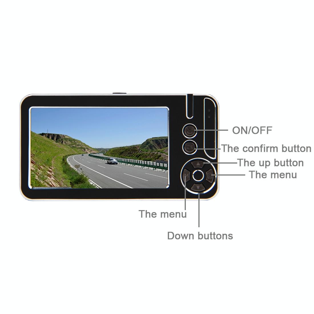 2.7 Inch Screen Display Car Dvr Recorder