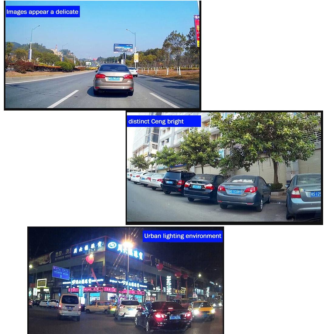 4.3 Inch High Definition 1080P Rearview Mirror Vehicle Dvr With Screen Display