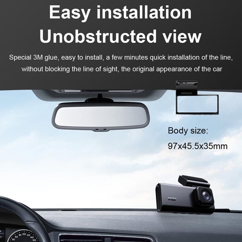 1080P High Definition Night Vision Car Recorder With Wifi And Mobile App Support