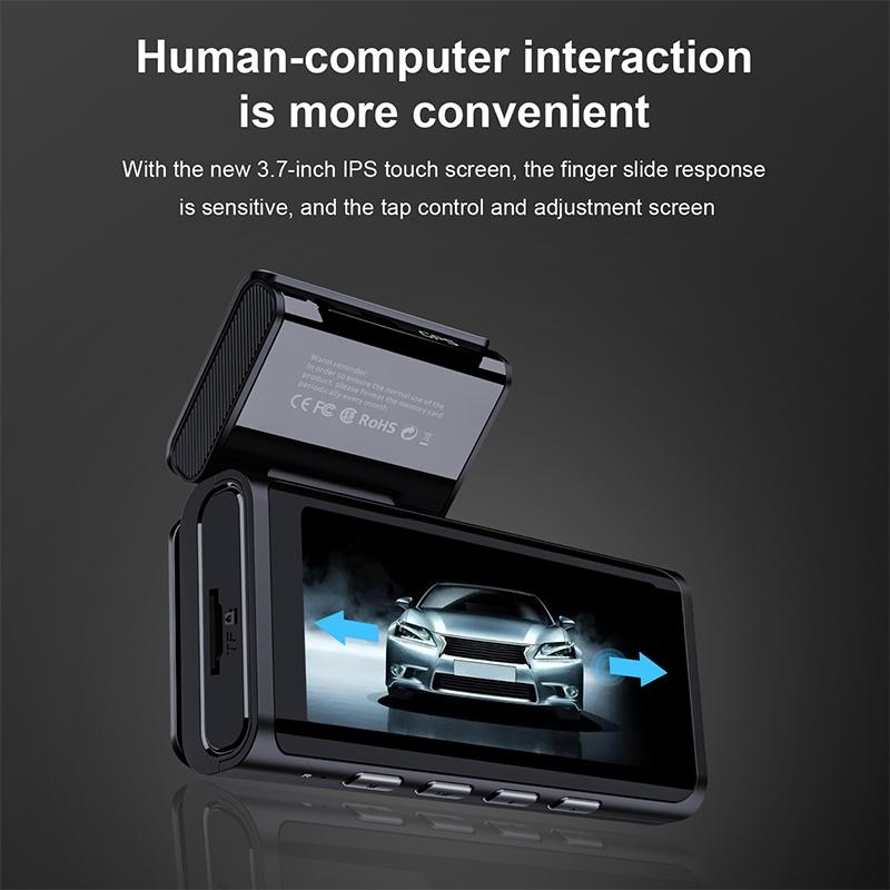 1080P High Definition Night Vision Car Recorder With Wifi And Mobile App Support