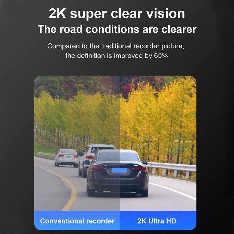 1080P High Definition Night Vision Car Recorder With Wifi And Mobile App Support