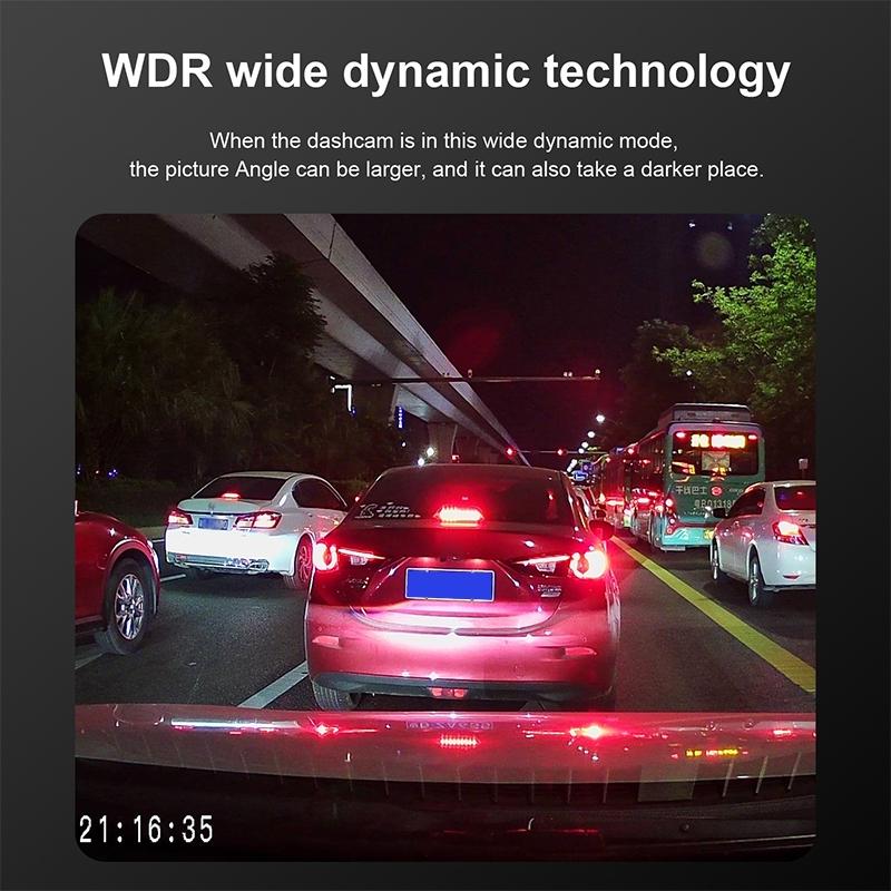 1080P High Definition Night Vision Car Recorder With Wifi And Mobile App Support