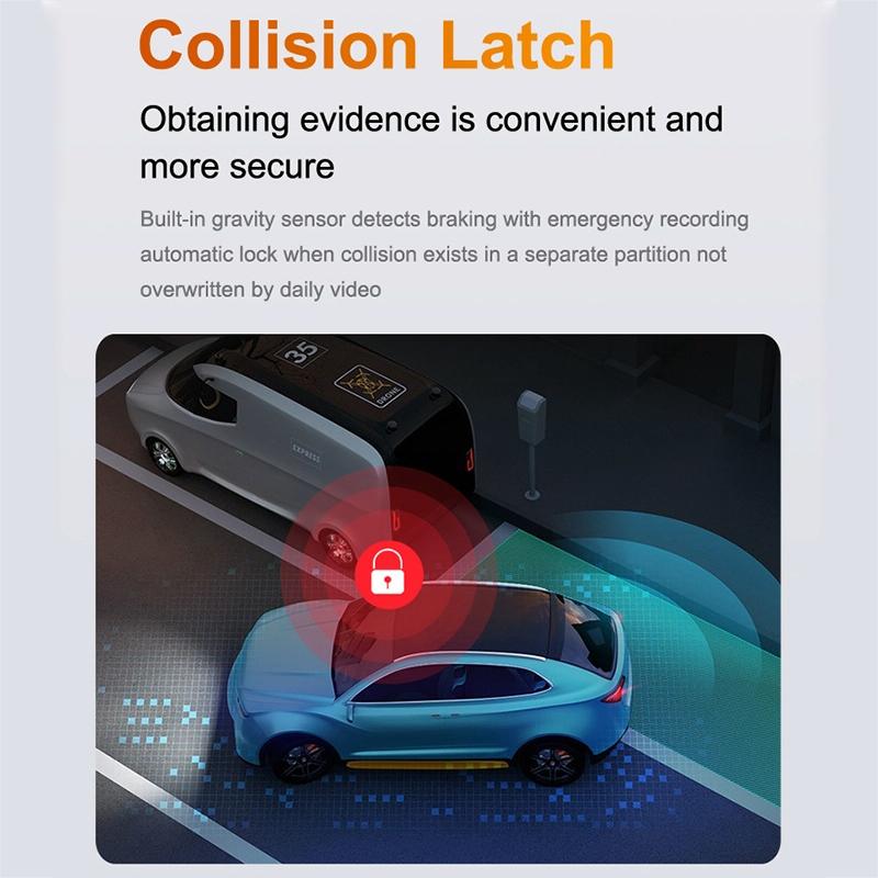 2K Night Vision Car Recorder With Wifi And Mobile Application Support