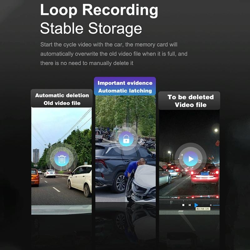 2K Night Vision Car Recorder With Wifi And Mobile Application Support