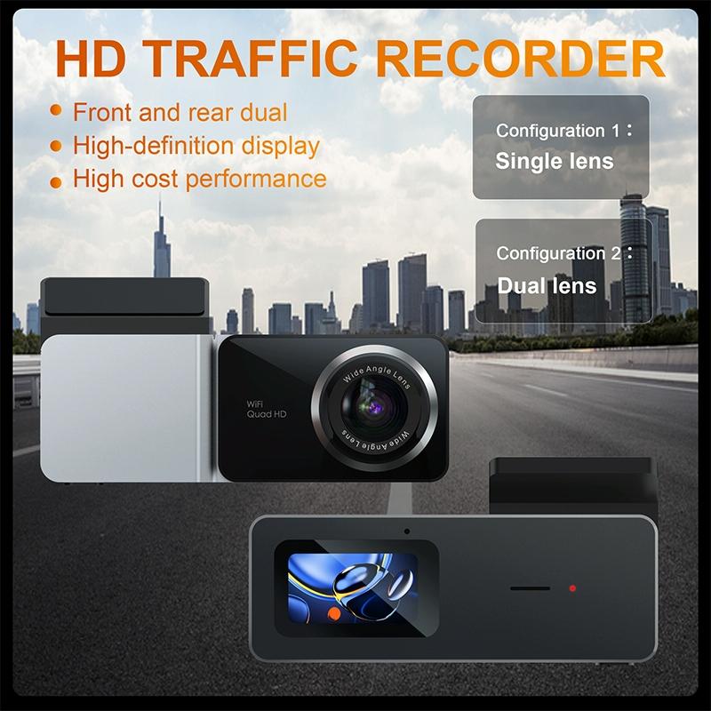 2K Night Vision Car Recorder With Wifi And Mobile Application Support
