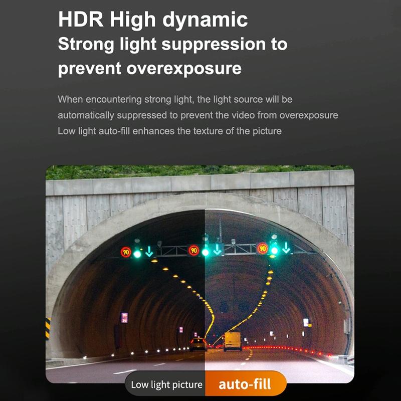 2K Night Vision Car Recorder With Wifi And Mobile Application Support