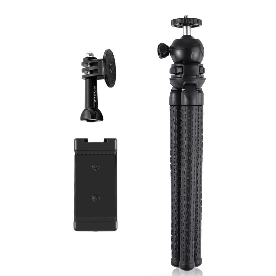 Flexible Mini Octopus Tripod With Ball Head And Phone Clamp For Cameras Smartphones