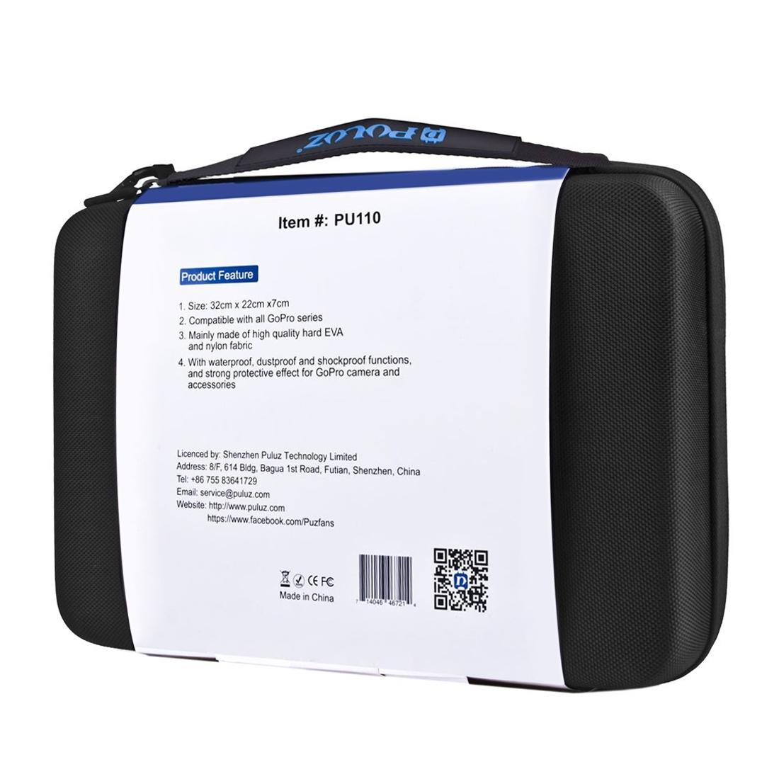 Waterproof Travel Case For Action Cameras And Accessories Large Size