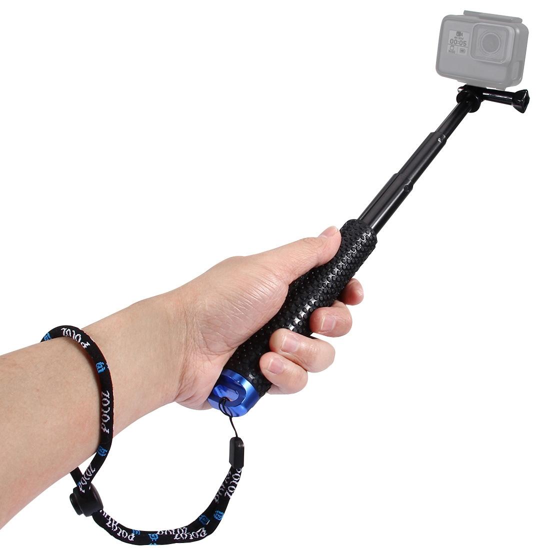 Extendable Monopod For Action Cameras 19 To 49 Centimetres