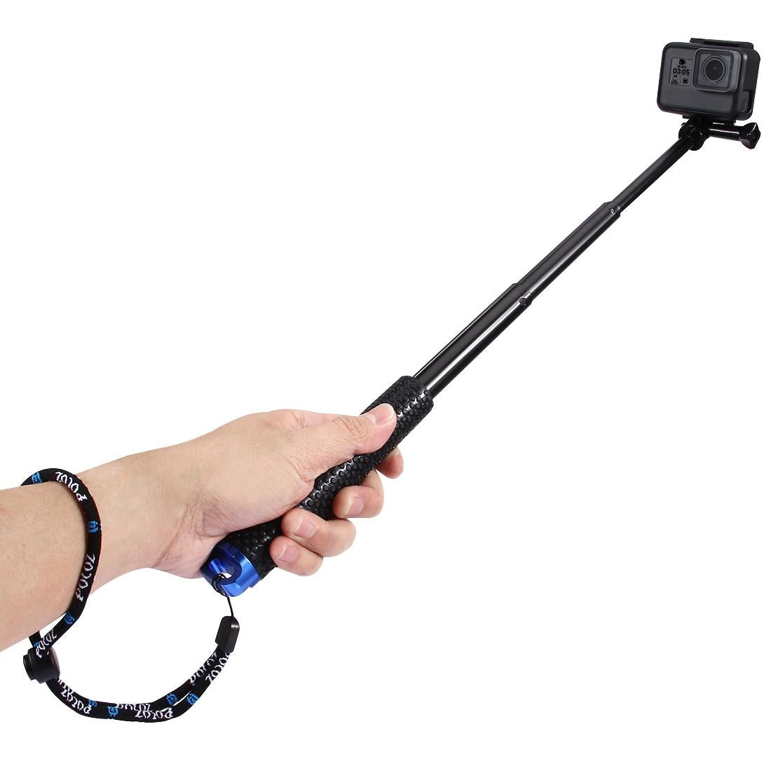 Extendable Monopod For Action Cameras 19 To 49 Centimetres