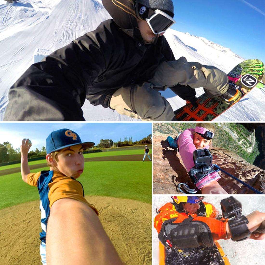 360 Degree Palm Strap Mount For Gopro Hero12 Glove Style