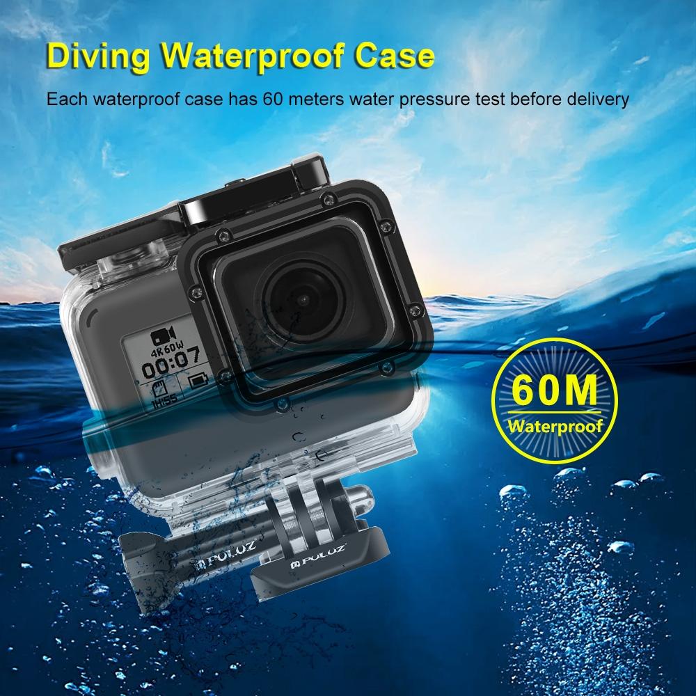 Sixty Metre Waterproof Housing For Gopro Hero 2018 7 6 And 5