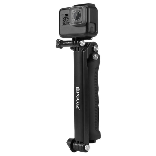 Foldable 3 Way Tripod Selfie Stick For Action Cameras 20 58Cm Length