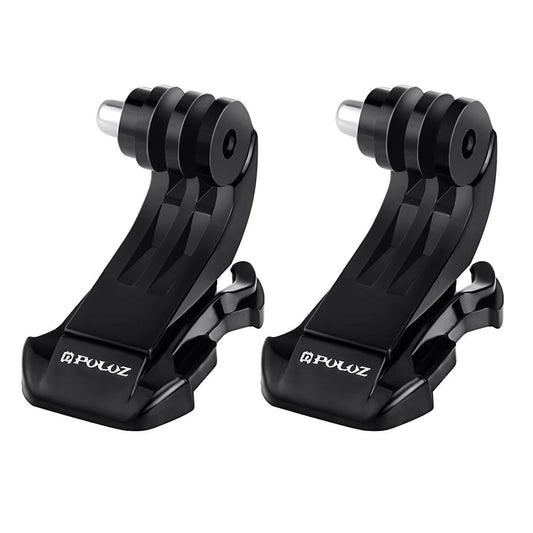 Two Pack Vertical J Hook Mounts For Action Cameras Durable Abs Material