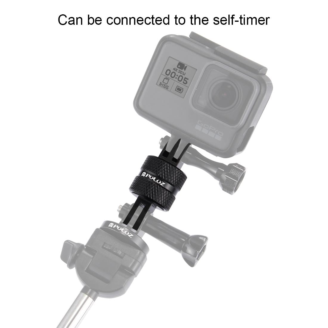 360 Degree Rotation Swivel Arm Tripod Mount For Action Cameras And Accessories