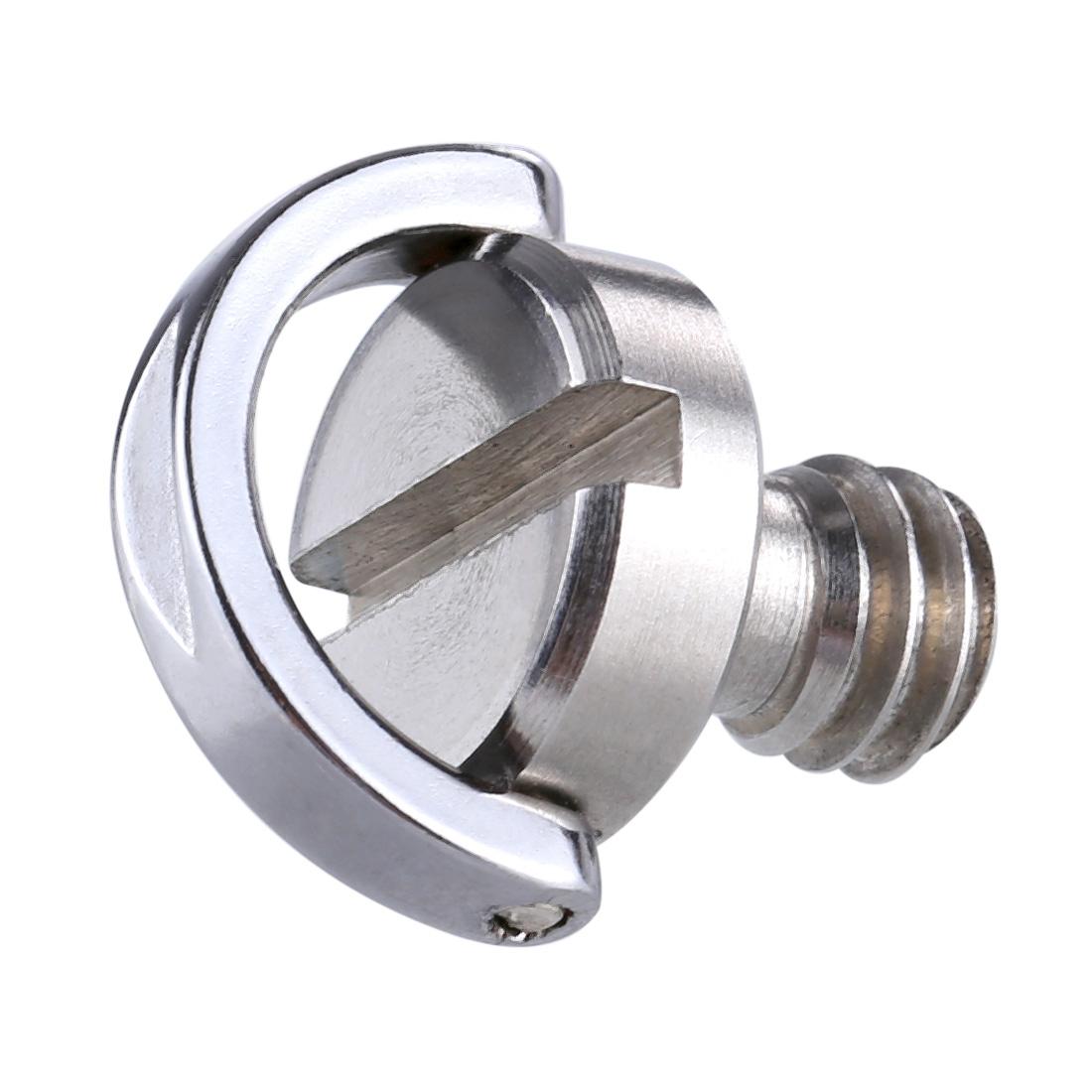 Quick Release Tripod Mount With 1/4 Inch Male Screw And C Ring