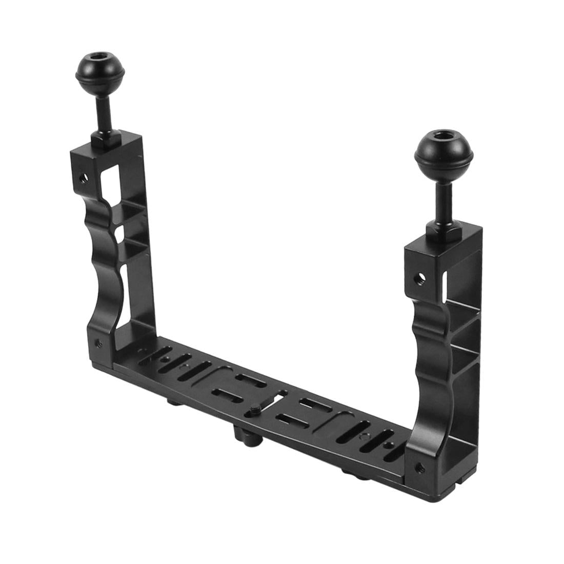Dual Handheld Lamp Arm For Action Cameras With Unique Design