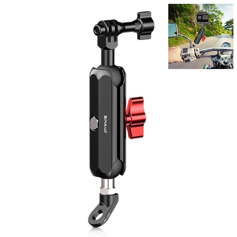 Cnc Metal Motorcycle Rearview Arm Mount For Action Cameras