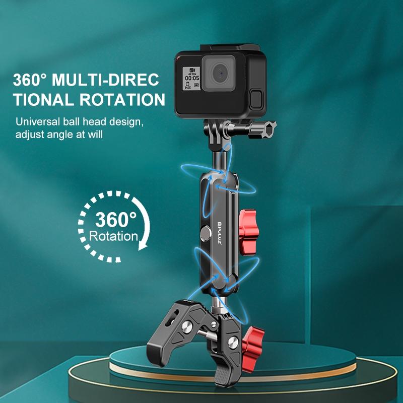 Cnc Metal Motorcycle Handlebar Mount For Cameras And Action