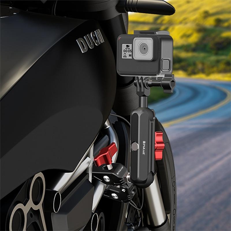 Cnc Metal Motorcycle Handlebar Mount For Cameras And Action