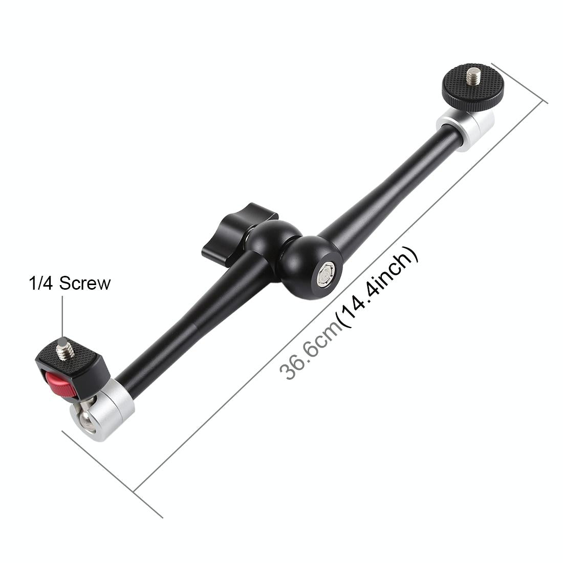 Articulating Magic Arm Eleven Inch Aluminium Alloy For Photography