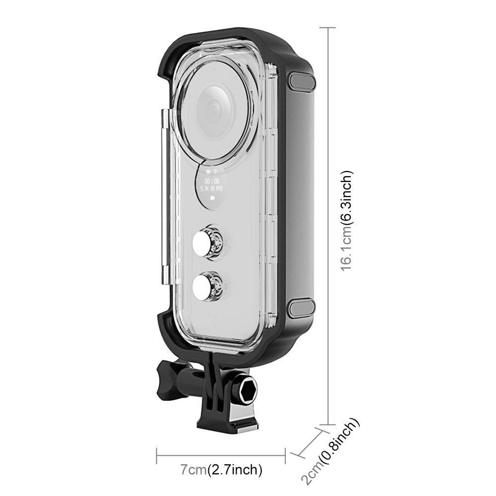 Waterproof Housing For Insta360 One X With 30 Metre Depth Capability