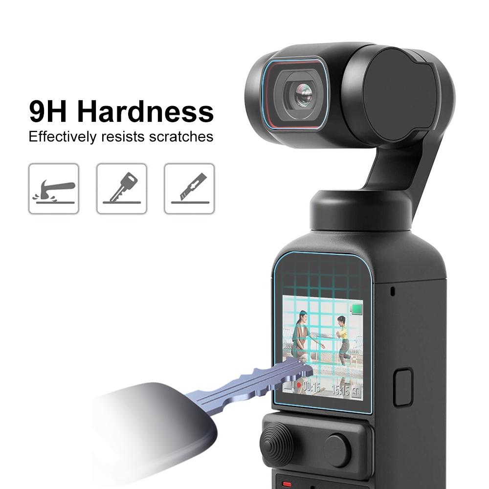 Tempered Glass Lens Protector For Dji Pocket 2 With High Definition Clarity
