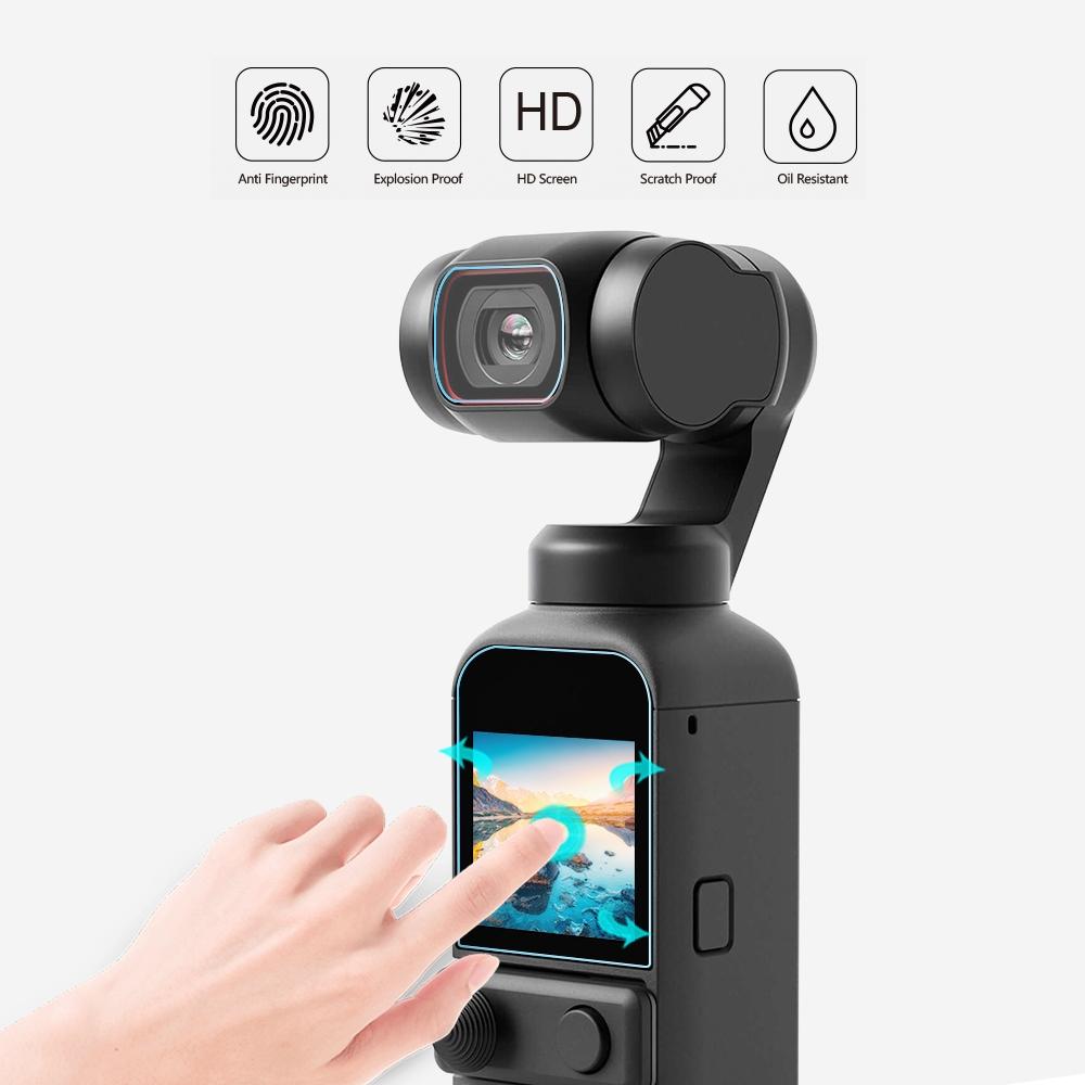 Tempered Glass Lens Protector For Dji Pocket 2 With High Definition Clarity