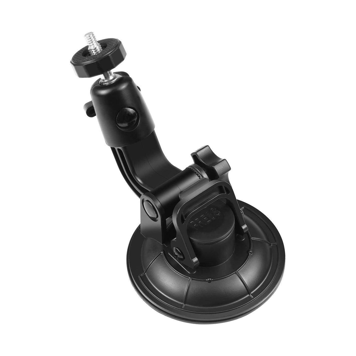 Universal Car Phone Mount With Suction Cup And Tripod Adapter For Action Cameras