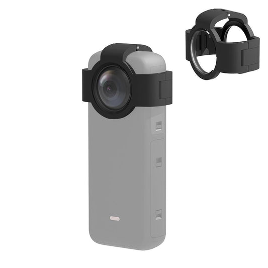 Protective Lens Guard For Insta360 X3 Durable Pc Material Camera Protection