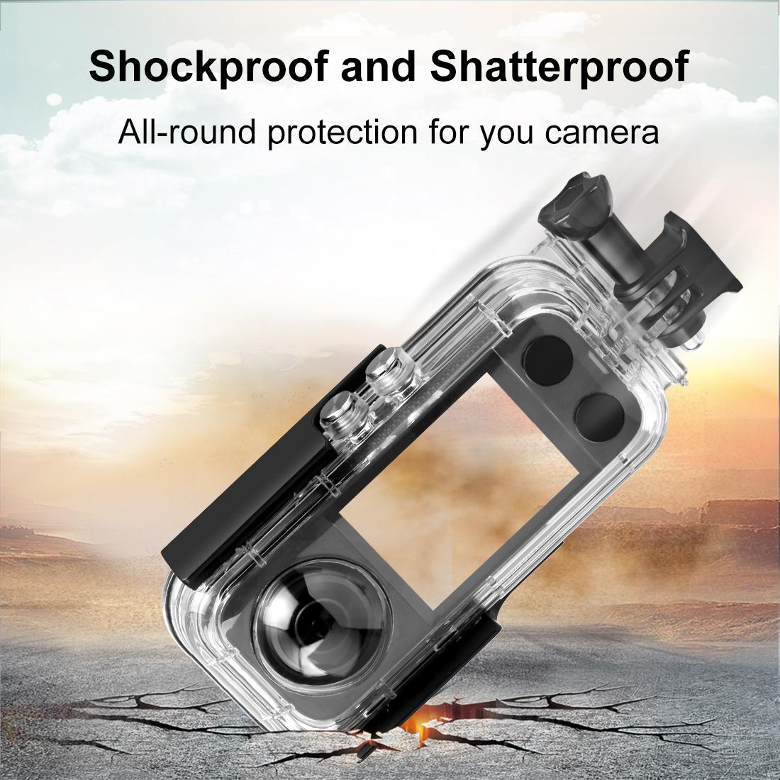 Waterproof Housing For Insta360 X3 Action Camera With 30 Metre Depth Protection
