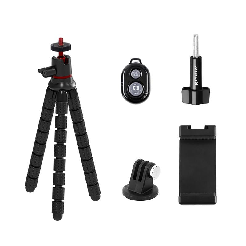 Flexible Mini Octopus Tripod With Remote For Cameras And Cellphones