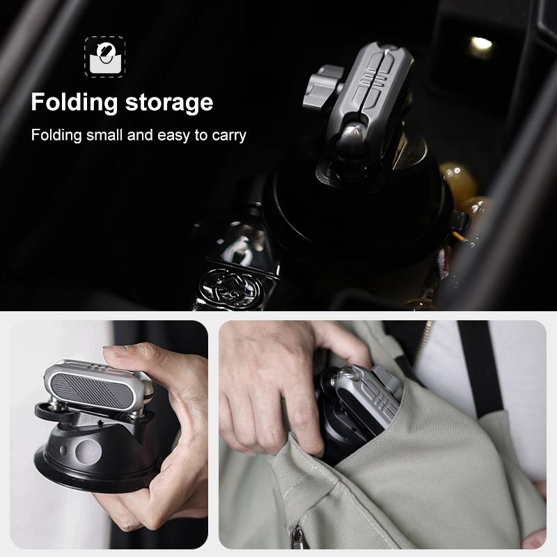 Universal Car Phone Mount With Suction Cup Arm For Secure And Adjustable Positioning