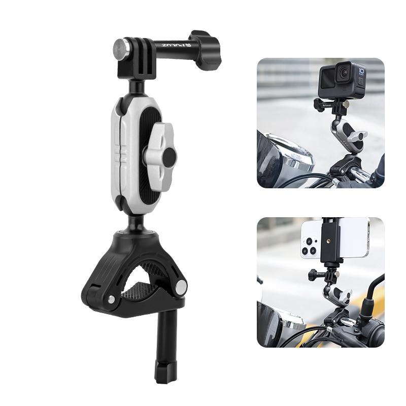 Universal Handlebar Phone Mount With Clamp For Home And Garden Tools
