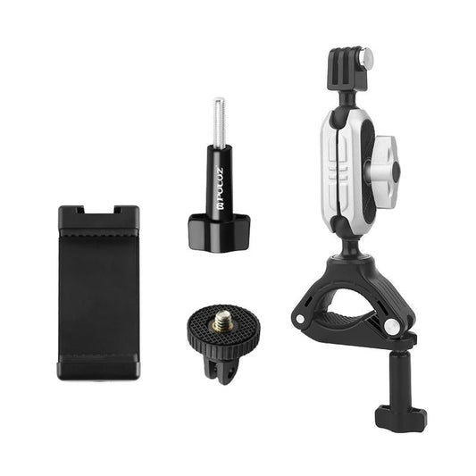Universal Handlebar Phone Mount With Clamp For Home And Garden Tools