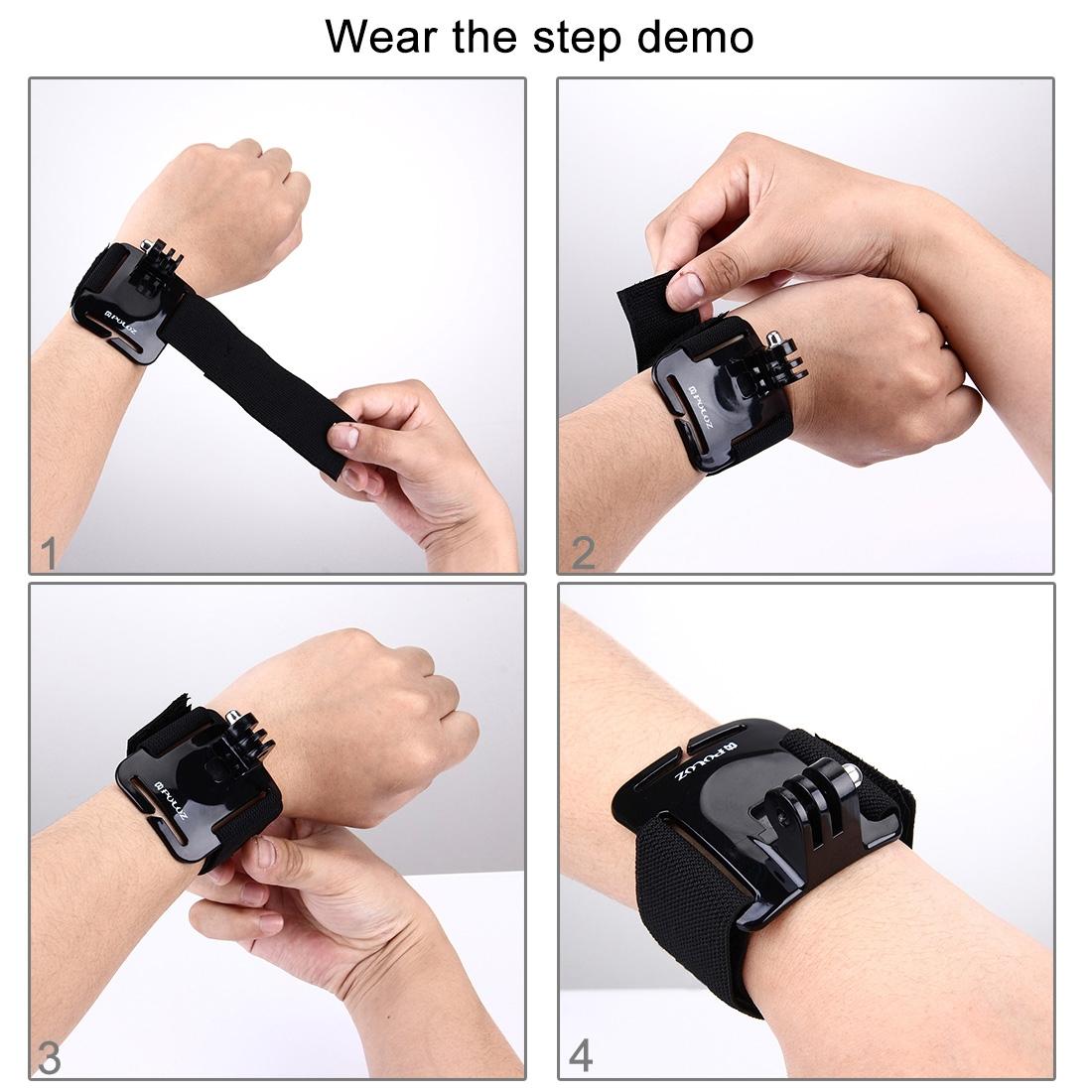 Universal Action Camera Mount Strap Length 28.5Cm