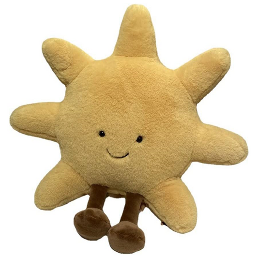 Plush Pillow Sun Shape Stuffed Soft Seat Cushion Home Decor