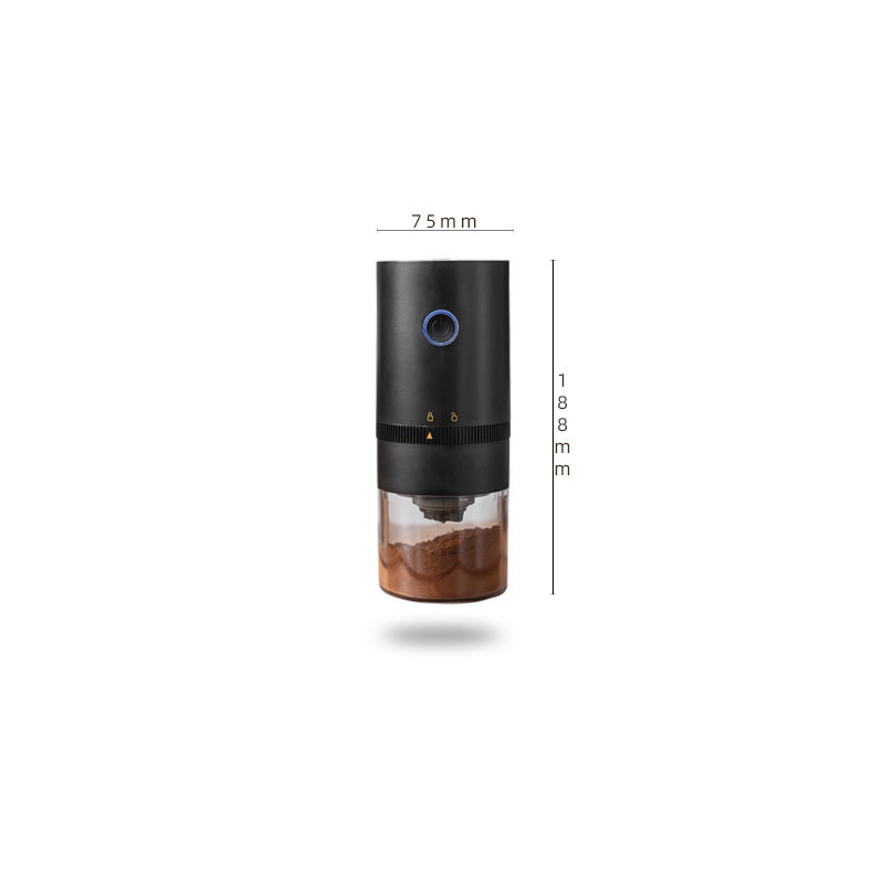 Electric Coffee Grinder With Usb Charge And Ceramic Grinding Core