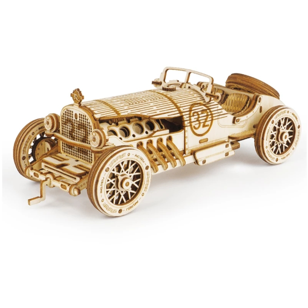 Rokr Train Model 3D Puzzle Toy Assembly Kit For Children
