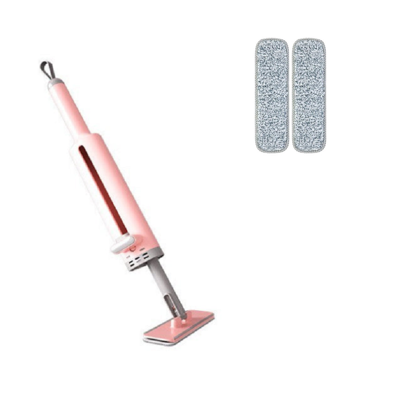 Rotatable Self Squeeze Mini Mop With Crevice Brush For Floor Cleaning